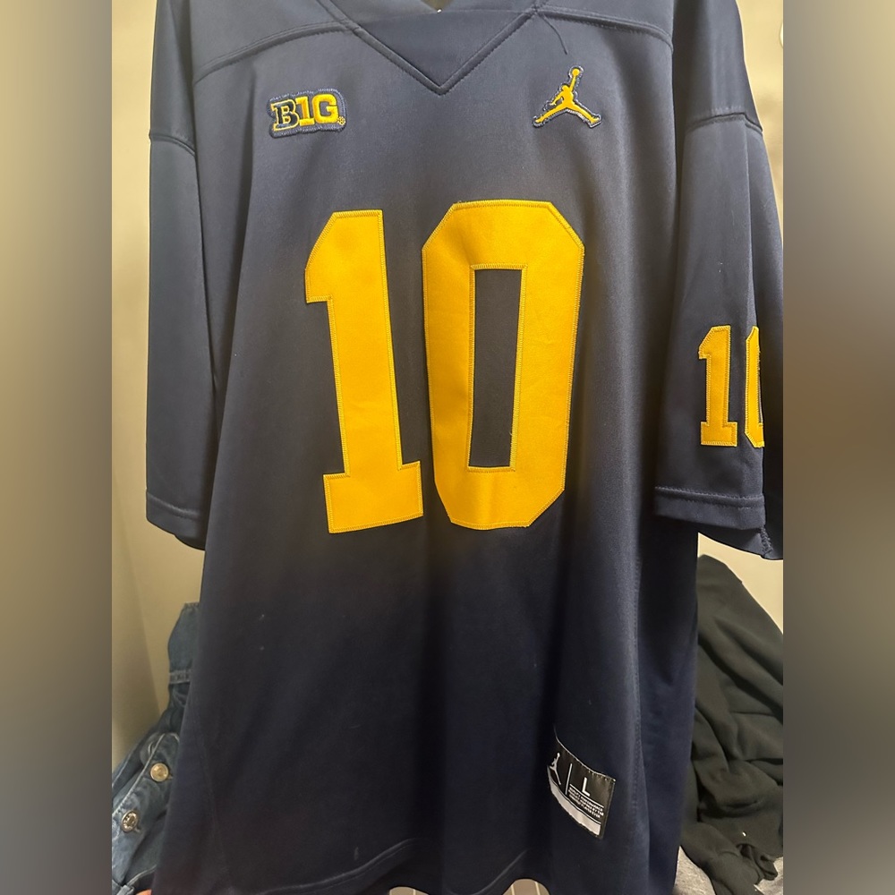 Brady Michigan jersey like new